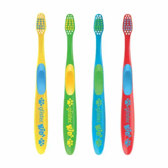 GLISTER Kids Toothbrush - 4 pcs 