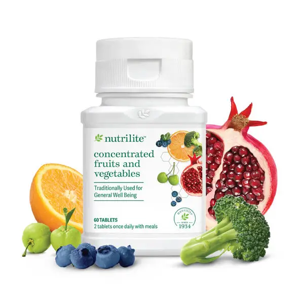 Nutrilite Concentrated Fruits and Vegetables - 60 tab  