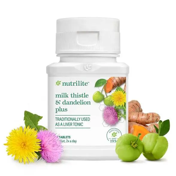 Nutrilite Milk Thistle and Dandelion Plus - 60 tab  