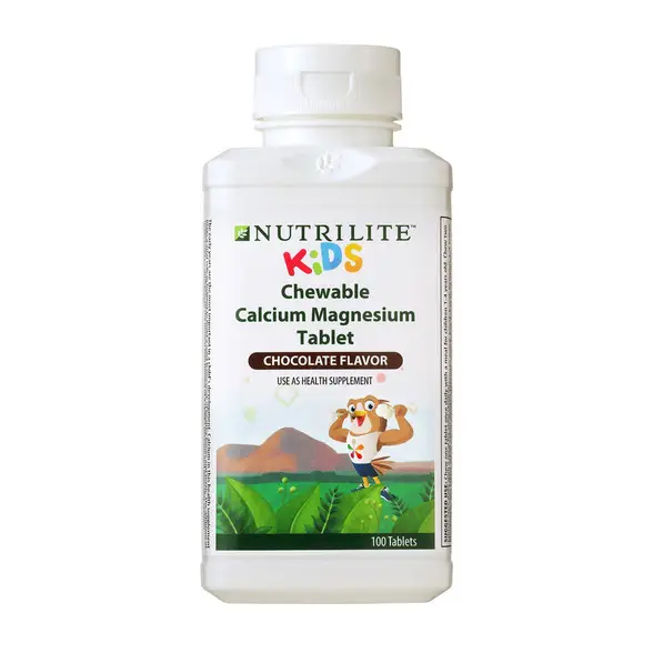 Nutrilite Kids Chewable Calcium Magnesium Tablet - 100 tab  