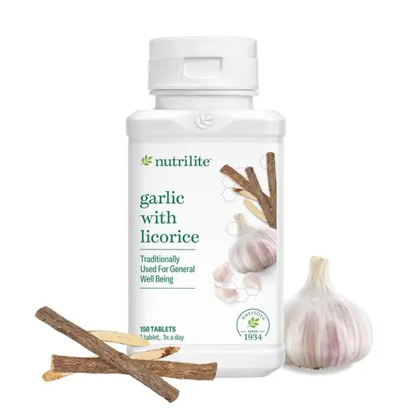 Nutrilite Garlic with Licorice - 150 tab  