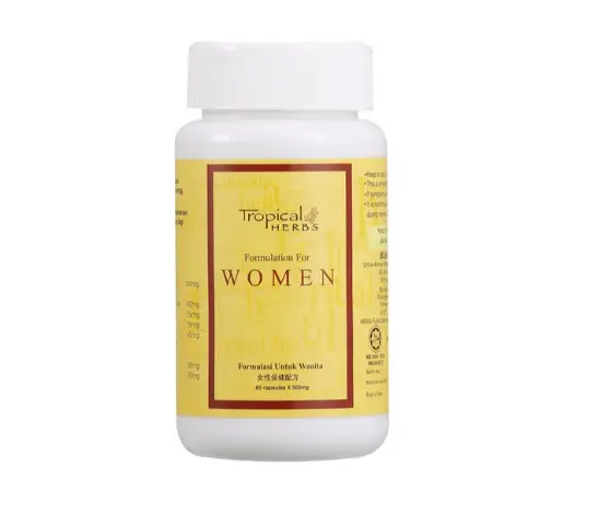 Tropical Herbs Formulation for Women - 60 cap  