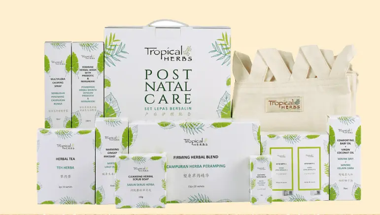 Tropical Herbs Post Natal Care  