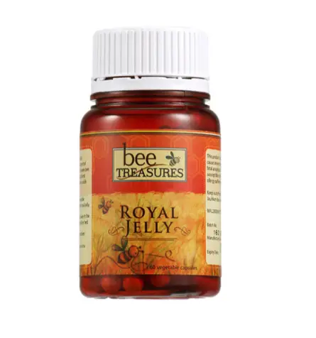 Bee Treasures Royal Jelly - 60 veg cap  