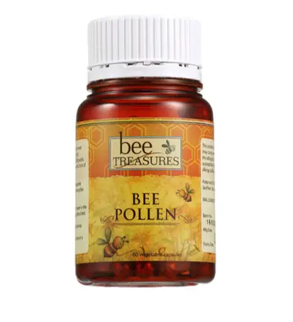 Bee Treasures Bee Pollen - 60 veg cap  