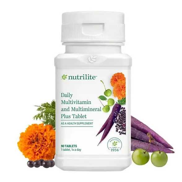 Nutrilite Daily Multivitamin and Multimineral Plus Tablet  