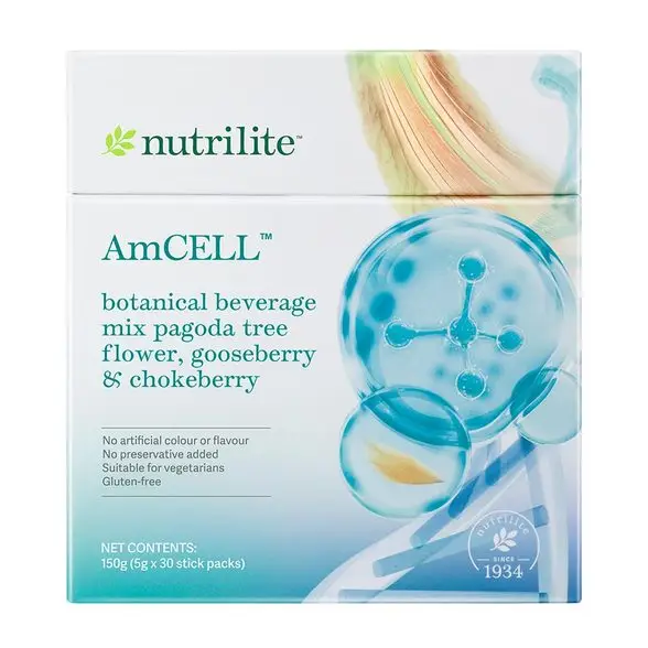 Nutrilite AmCELL™ Botanical Beverage Mix Pagoda Tree Flower, Gooseberry & Chokeberry  