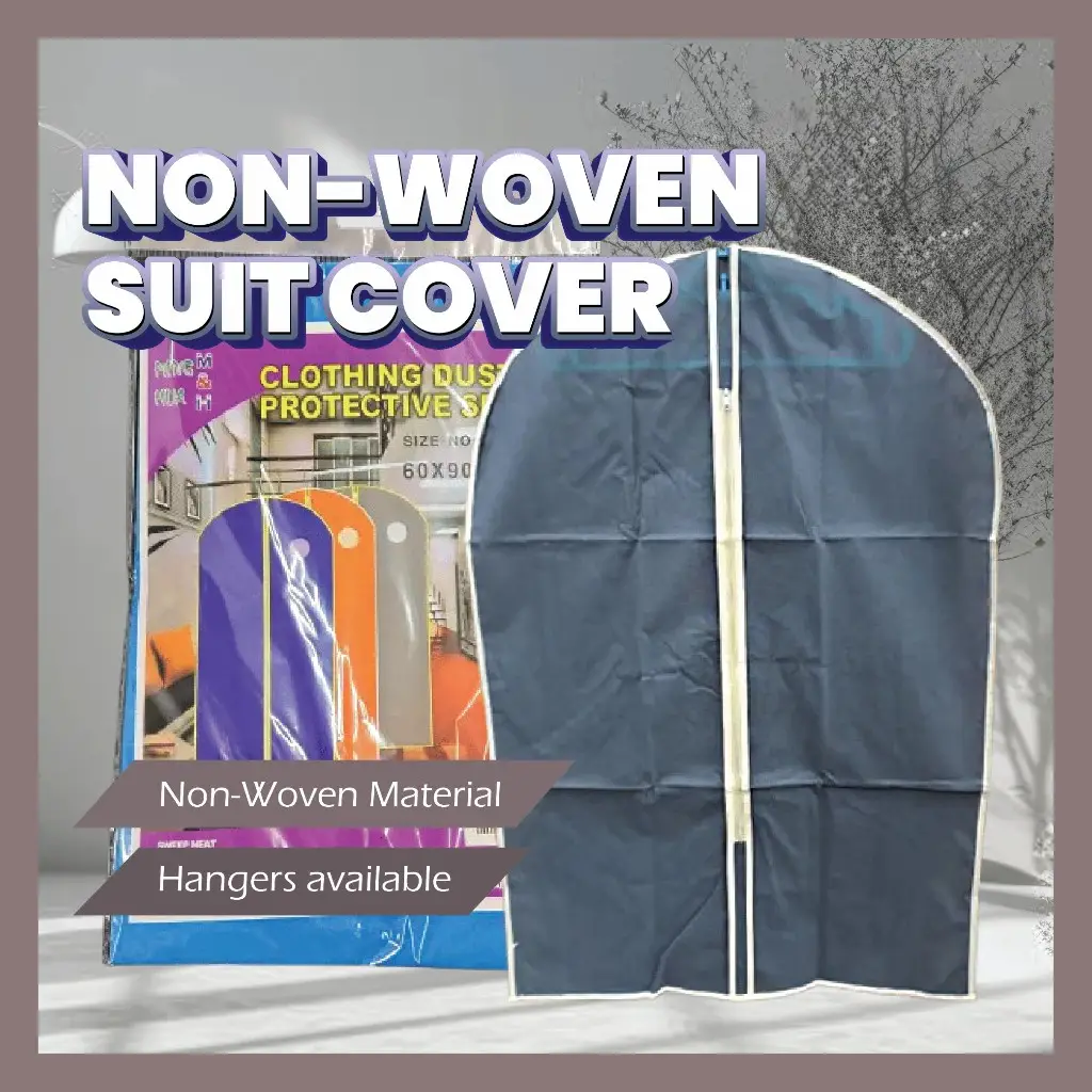 Protector Clothes Dust Cover Household Coat Suit Dust Bag Stereo Clothes Hanging With Zip