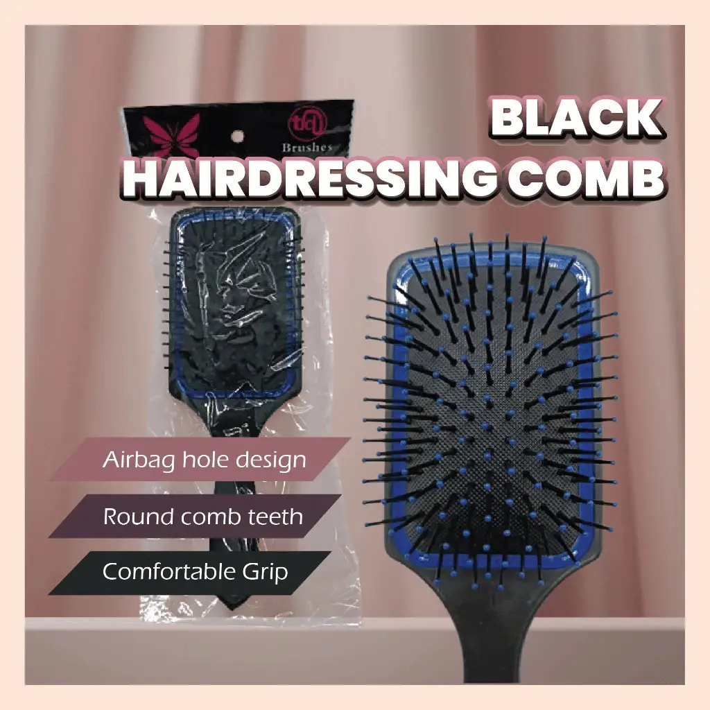 Anti Static Massage Large Comb High Resistance Hair Brush Scalp Volume Hijab Sikat Rambut Massage
