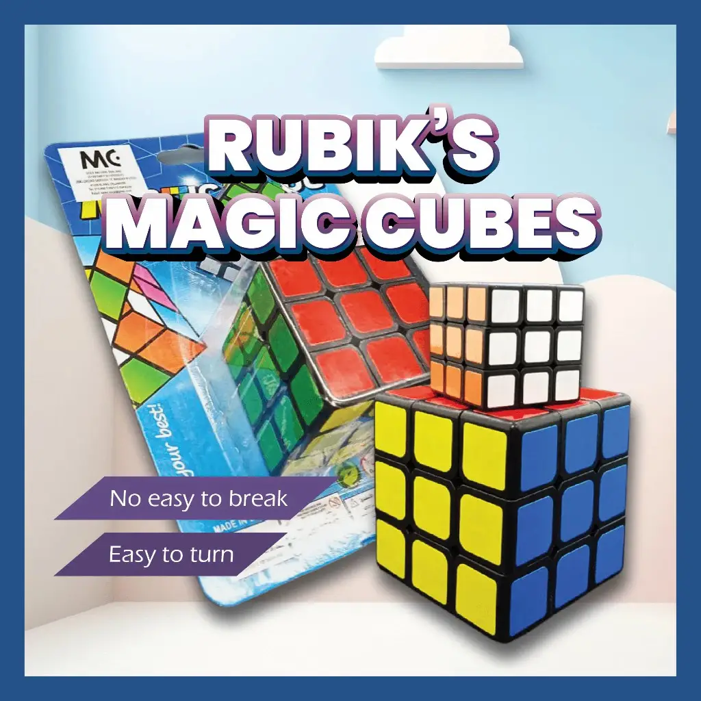 Professional Rubic Magic Cube Rotation Toys Stress Pressure Anxiety Release Toy Hobby For Adults And Kids 魔术方块 减压