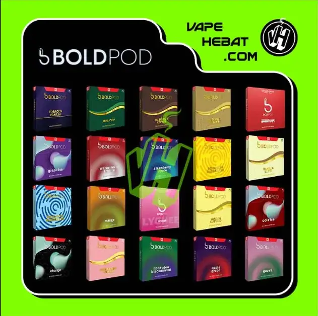 Prefilled Pod- Boldl Pod Twin Pack （Flavor）