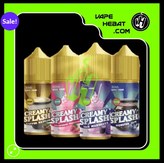 Salt Nic Creamy Splash Bionic 30ml