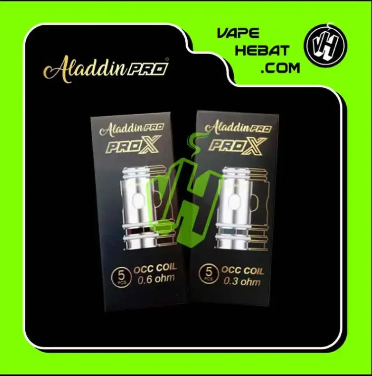 Occ -Aladdin Pro X - 0.3 OHM 0.6 OHM