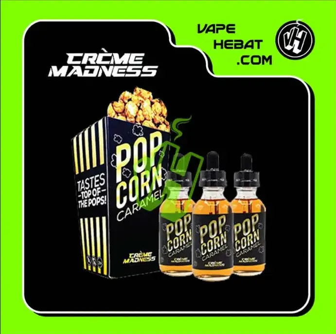 Freebase Creme Madness Popcorn Caramel 60ml