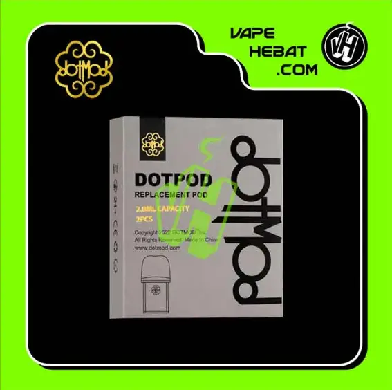 Carfridge DotPod replacement pods by DofMod 0.6 OHM 0.8 OHM1.0 OHM