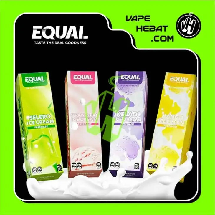 Freebase Equal 60ml Ice Cream Series