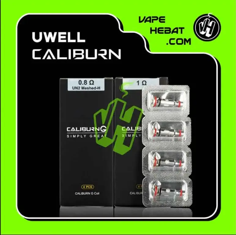 Occ - UWELL CALIBURN G Replacement Coils - 0.8 OHM /1.0 OHM