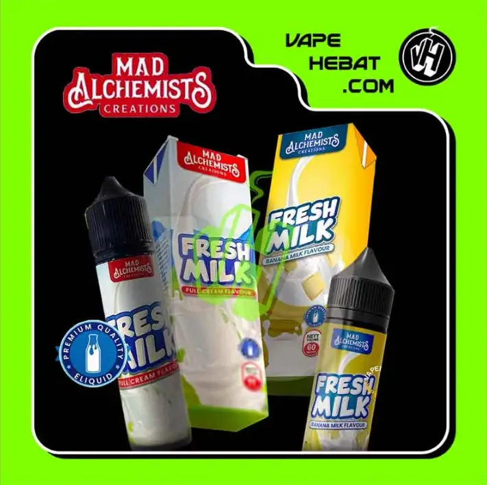 Freebase - Mad Alchemist - Fresh Milk 60ml
