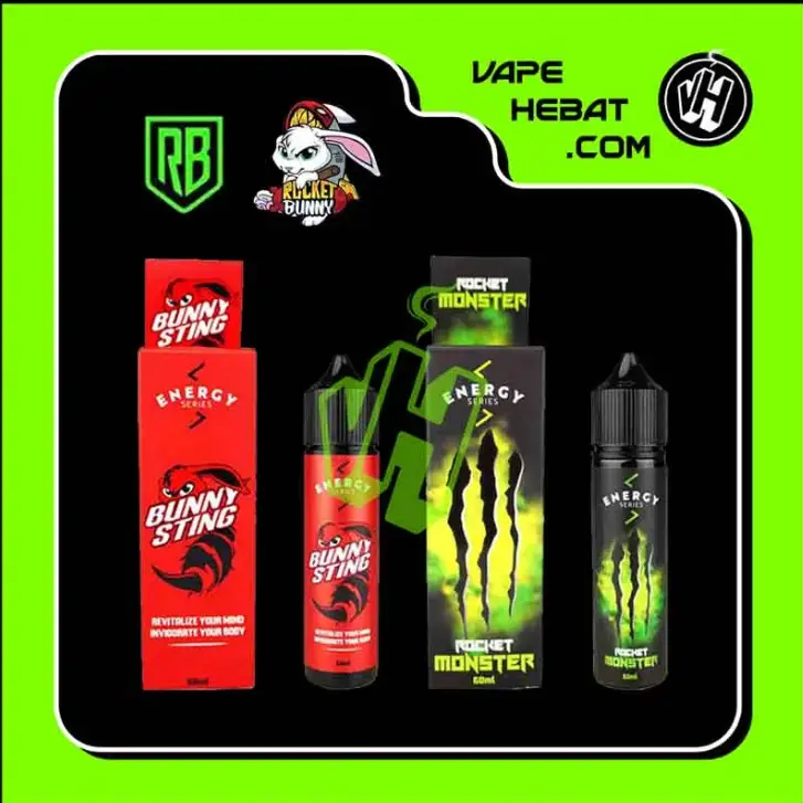 Freebase - Rocket Bunny - Energy Series - Rocket Monster and Bunny Sting 60ml