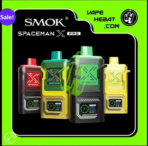 Disposable Space Man X Pro by smok 15000 PUFFS
