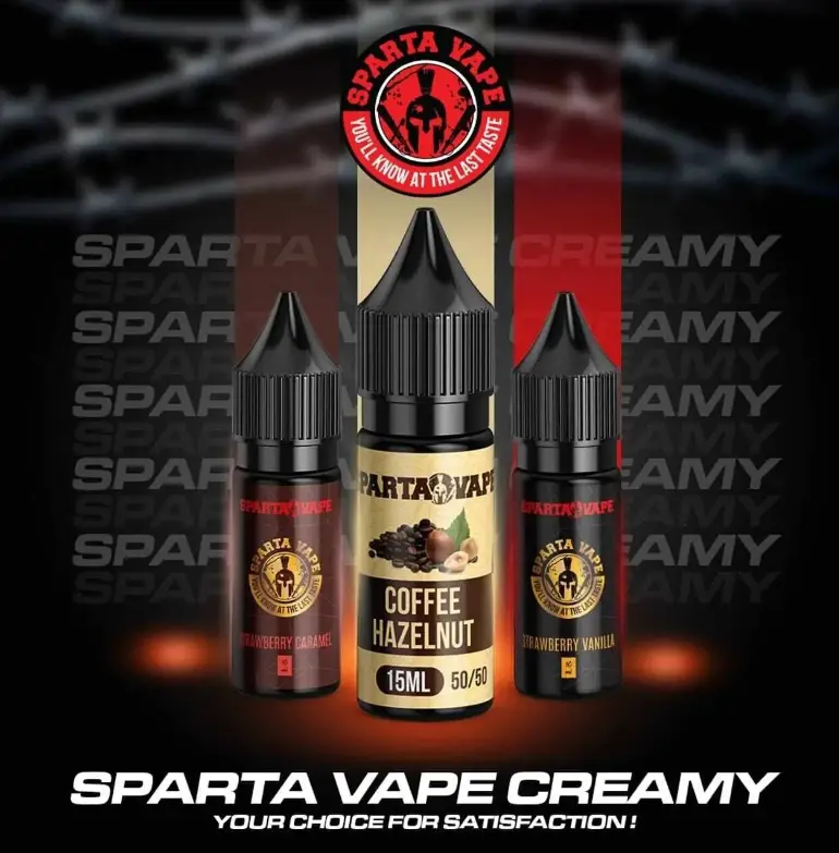 Saltnic - Sparta 15ml - Creamy Series