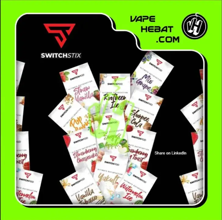 Prefilled Pod - SwitchPod - VI Four PACK (Flavor)